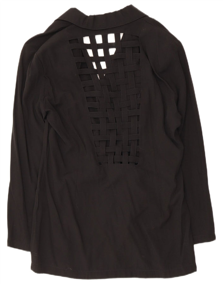 Vintage γυναικείο σακάκι blazer UK 14 μεσαίο μαύρο