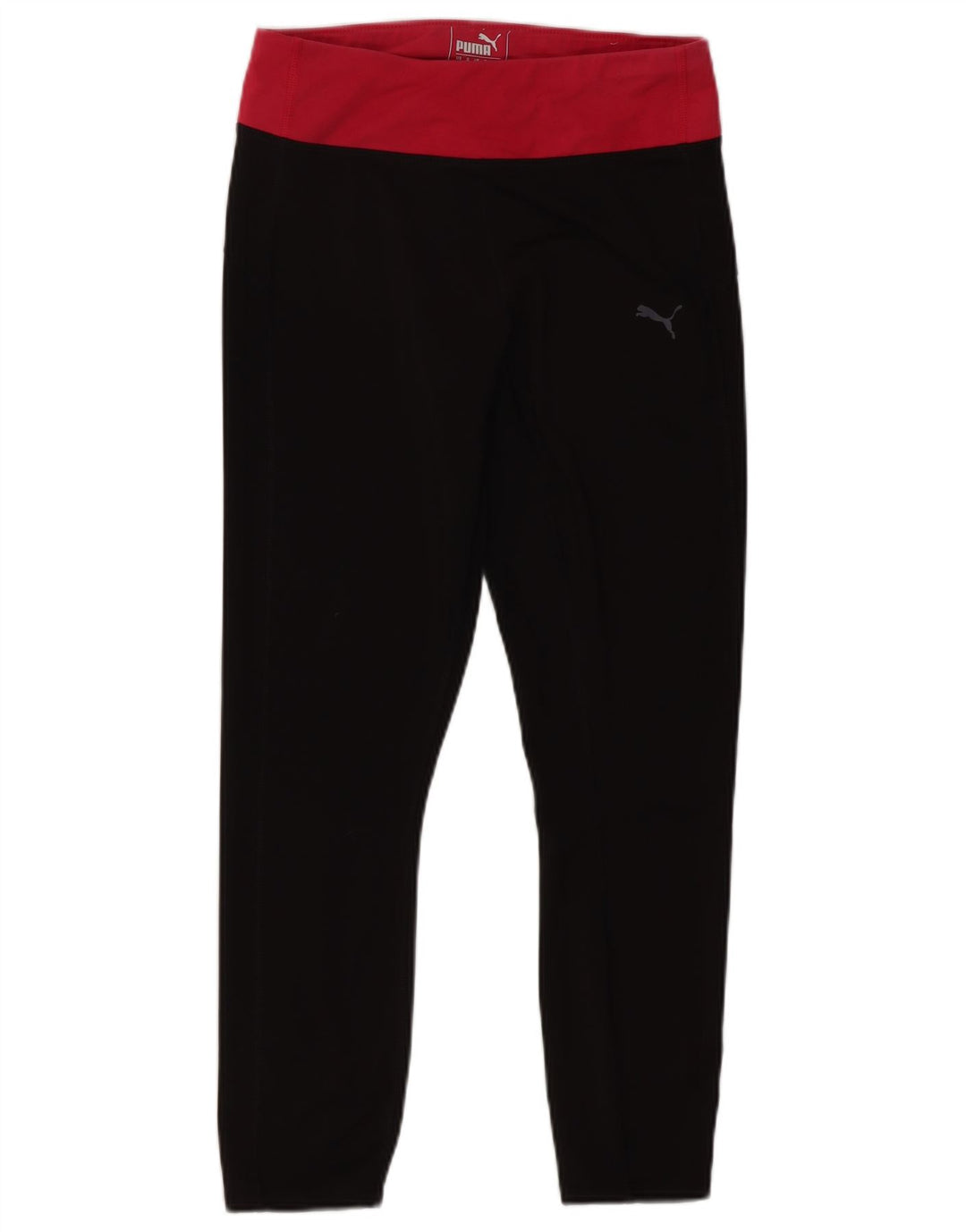 Puma Γυναικείο κολάν Crop UK 8 Small Black Colourblock Πολυεστέρας