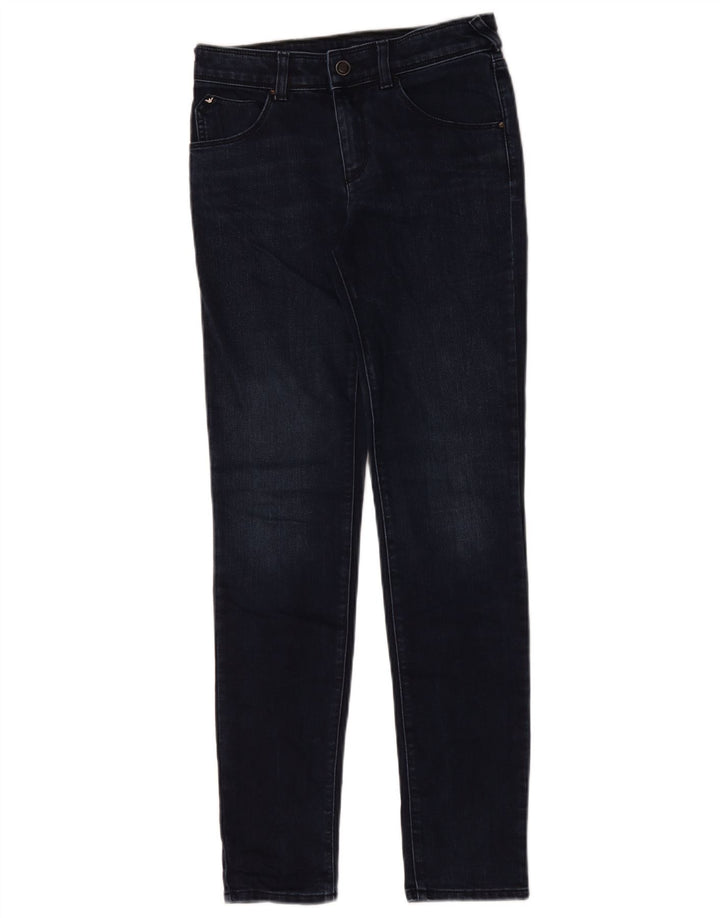 Armani Γυναικείο Slim Jeans W26 L29 Navy Blue Cotton