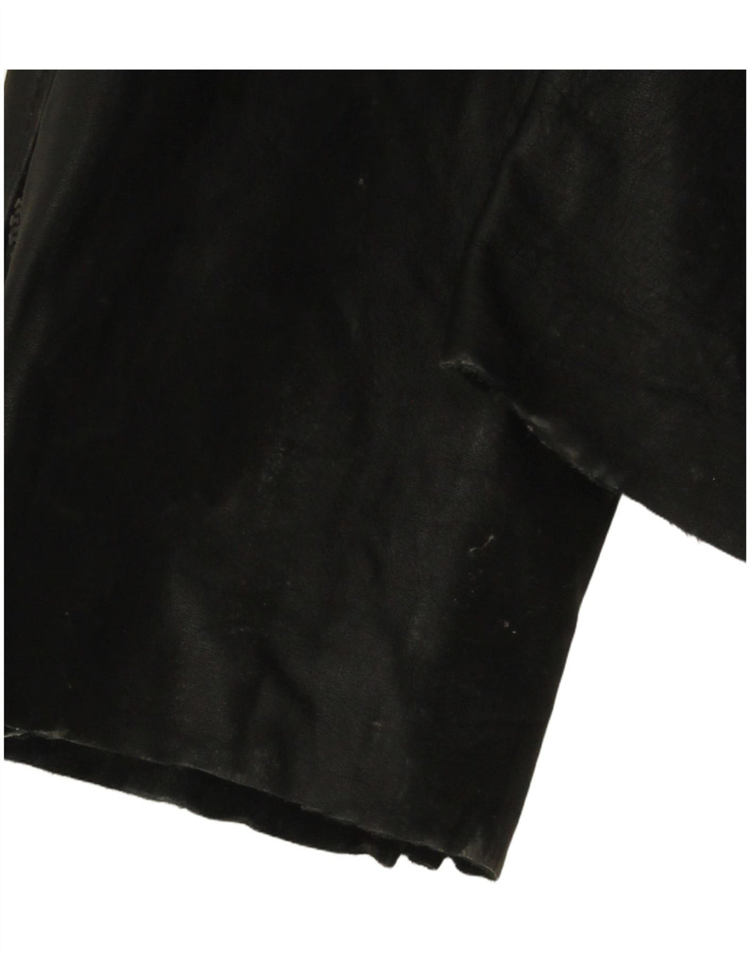 Γυναικεία αμάνικη δερμάτινη φόρμα VINTAGE UK 12 Medium Black Leather