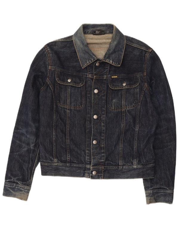 Diesel Γυναικείο Τζιν Μπουφάν UK 14 Medium Navy Blue Cotton