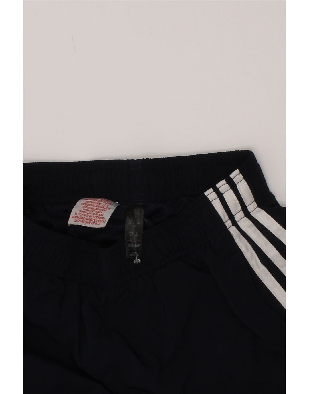 Adidas Boys Sport Short 9-10 Years Navy Blue Polyester