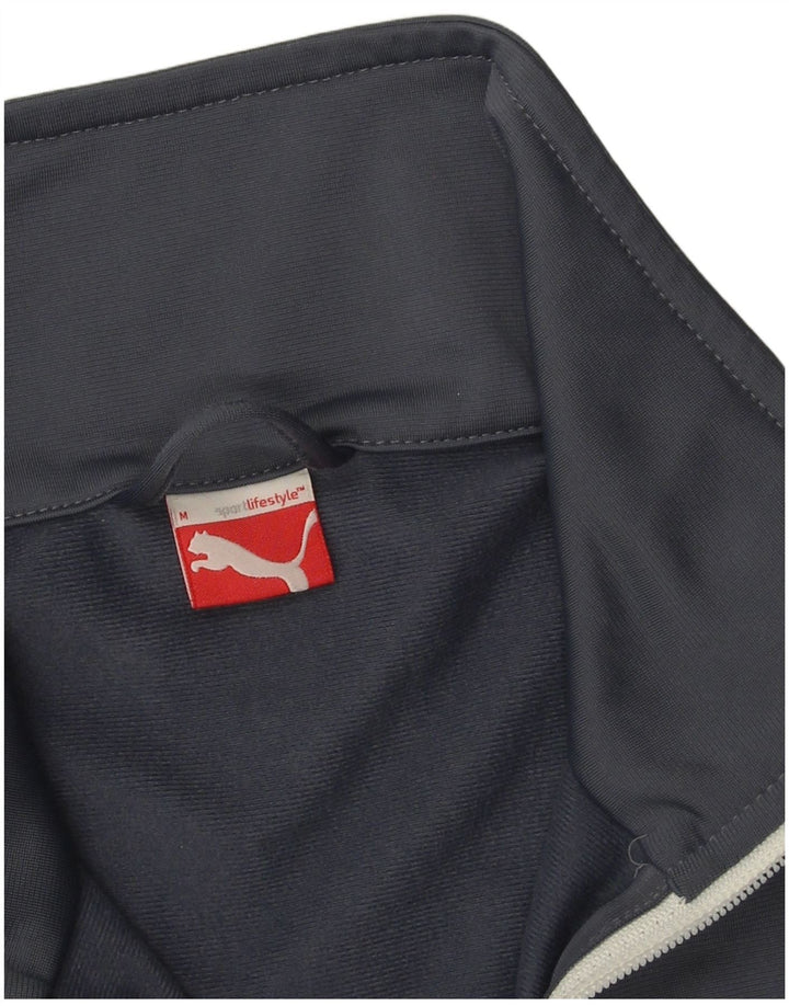 Ανδρική φόρμα Puma Μπουφάν μεσαίου μπλε ναυτικού χρώματος πολυεστέρας