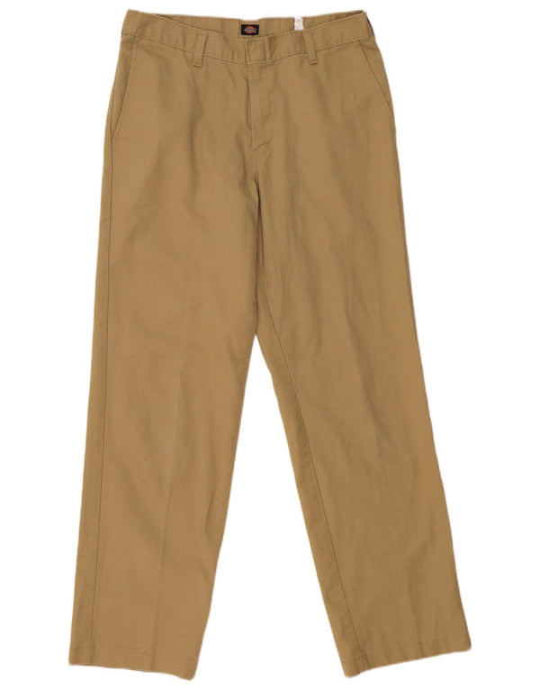 DICKIES Ανδρικό ίσιο παντελόνι Chino W32 L32 Beige Polyester