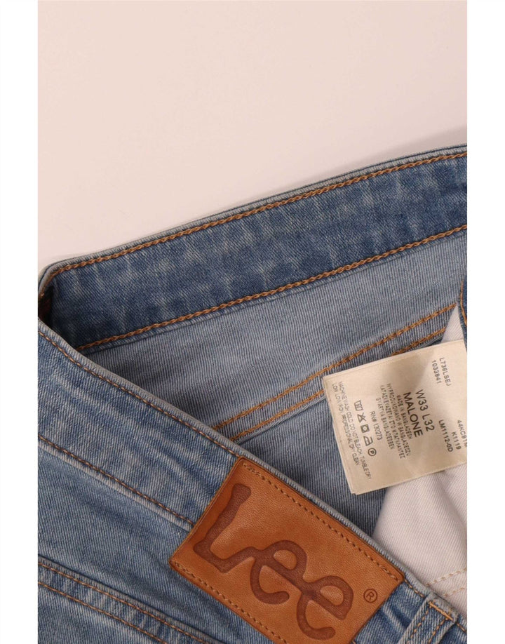 Lee Womens Malone Skinny Jeans W33 L32 Μπλε βαμβακερό