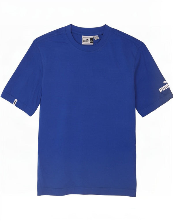 Ανδρικό T-Shirt Puma Top XS Μπλε βαμβακερό