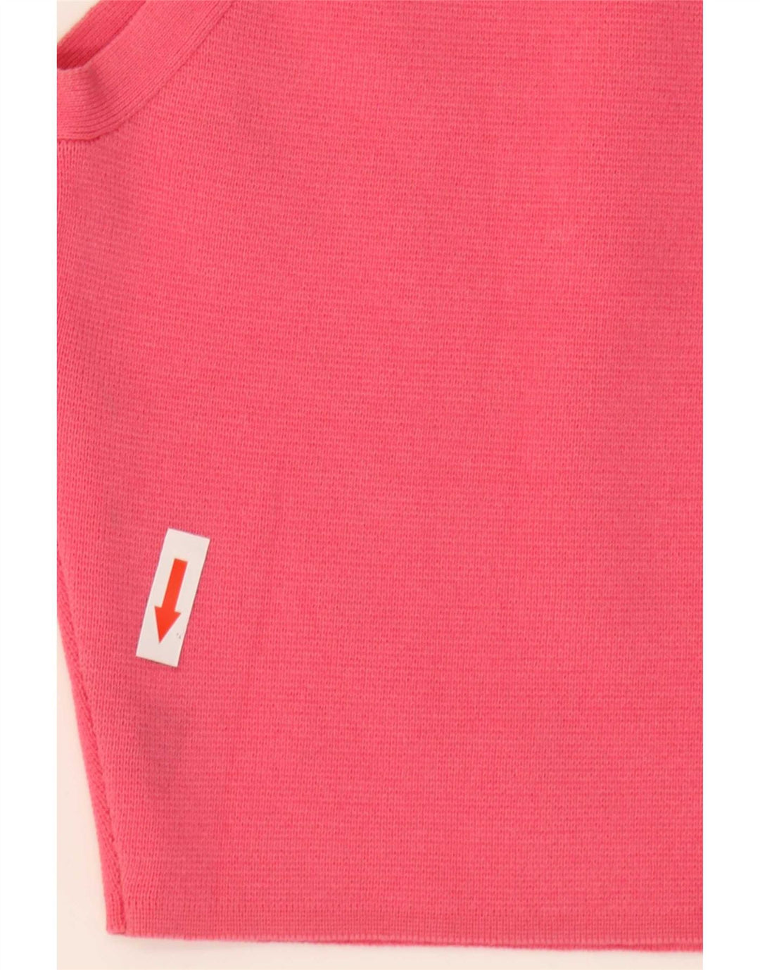 Zara Γυναικείο Crop Vest Top UK 12 Medium Pink