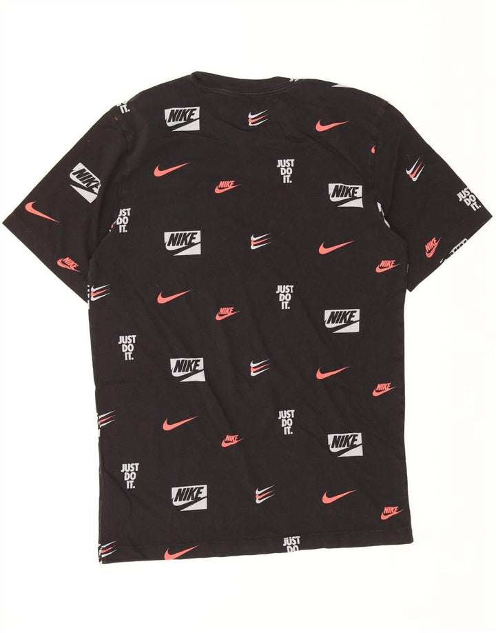 NIKE Mens Graphic T-Shirt Top Small Black Cotton Vintage Nike and Second-Hand Nike from Messina Hembry 