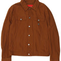 Guess Ανδρικό Bomber Jacket UK 38 Βαμβακερό μεσαίο καφέ