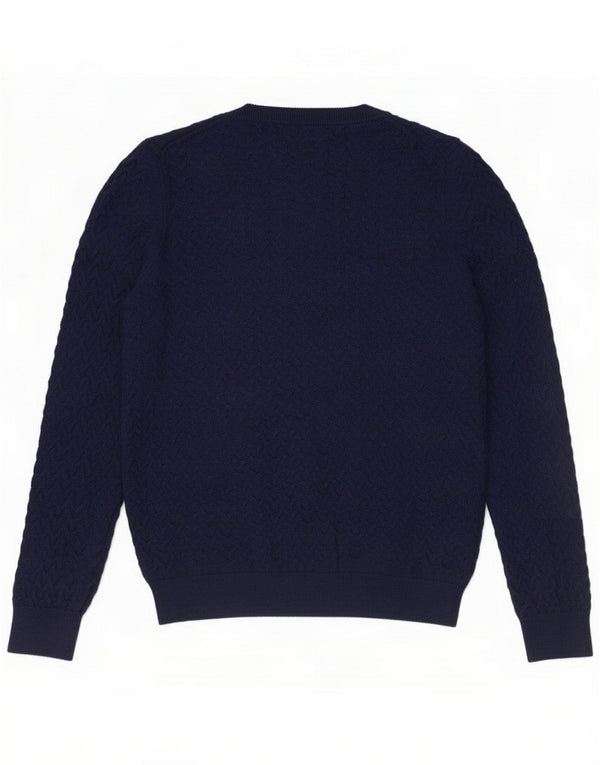 Crew Clothing Γυναικείο πουλόβερ με λαιμόκοψη με V λαιμόκοψη UK 14 Medium Navy Blue
