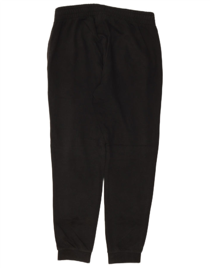 DIADORA Mens Tracksuit Trousers Joggers Medium Black Cotton