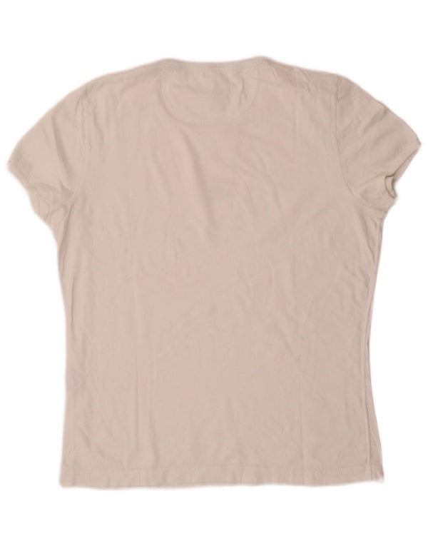 Champion Womens Heritage Classics T-Shirt Top UK 18 XL Λευκό βαμβακερό