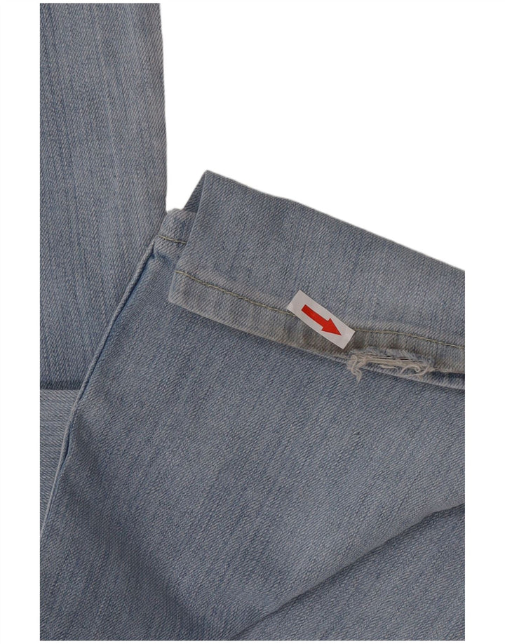 Lee Womens Cameron Straight Jeans W32 L33 Blue Cotton