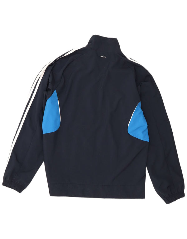 Ανδρική φόρμα Adidas Climalite Top Jacket Medium Navy Blue Colourblock