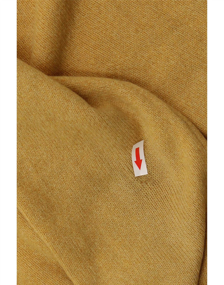Ανδρικό πουλόβερ Marlboro Classics Crew Neck Jumper Μεγάλο κίτρινο μαλλί