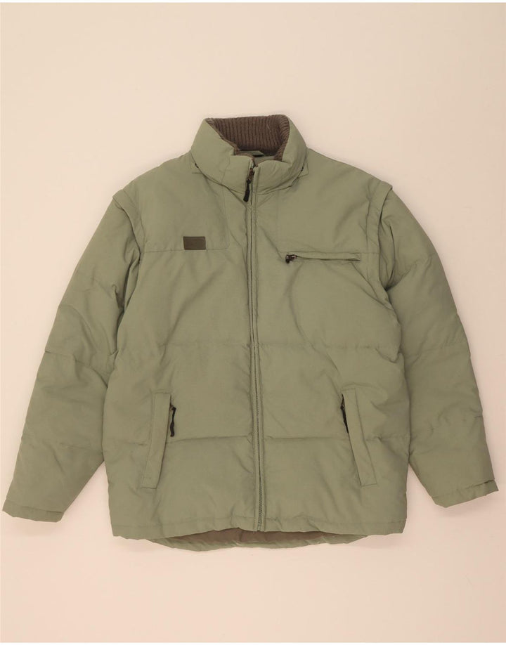 Fila Ανδρικό μπουφάν UK 40 Large Green Polyamide
