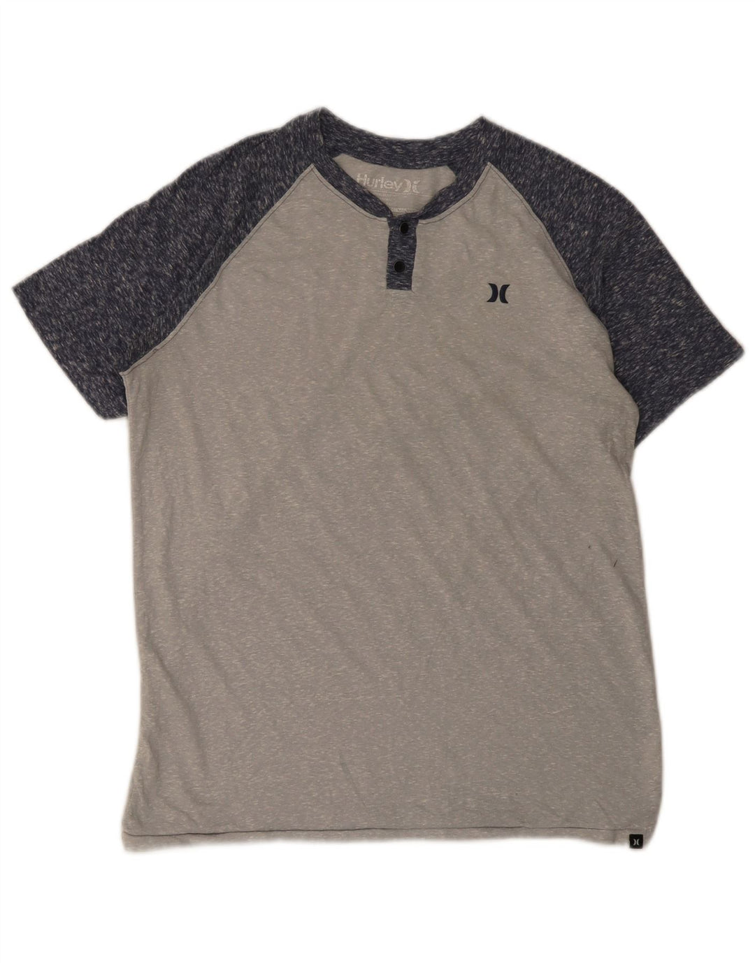Ανδρικό T-Shirt Premium Fit Hurley Top Medium Grey Colourblock Πολυεστέρας