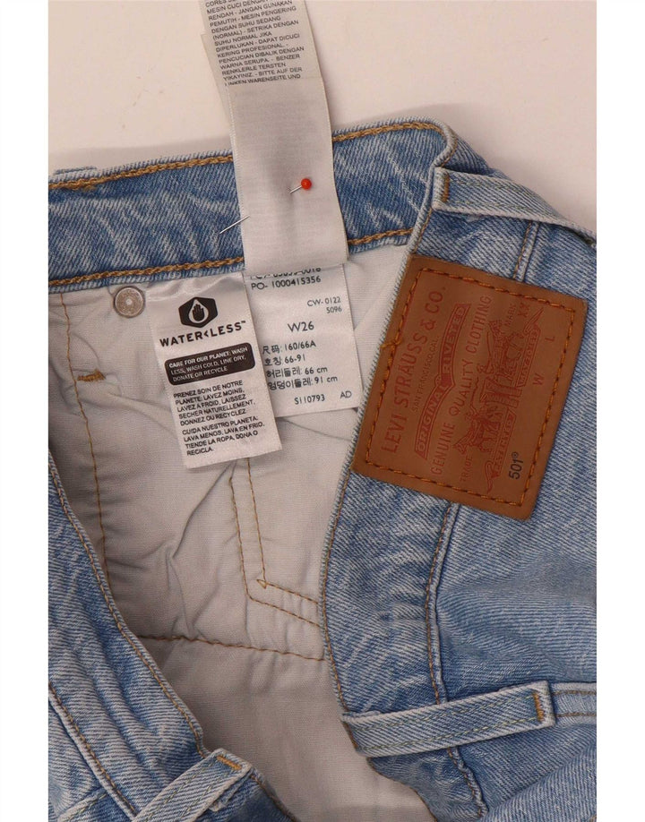 Γυναικείο Σορτς Levi's 501 Τζιν W26 Μικρό Μπλε Βαμβακερό