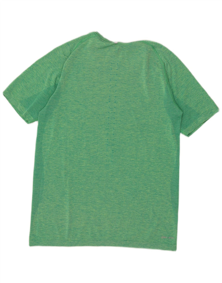 Ανδρικό μπλουζάκι Nike Dri Fit Μπλουζάκι με μεσαίο πράσινο ριγέ