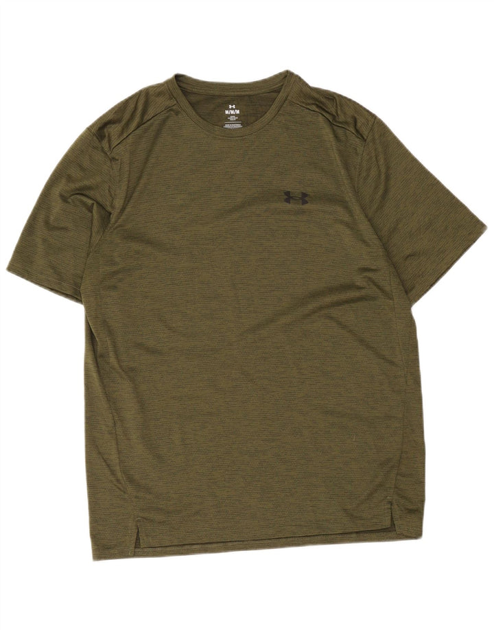 Under Armour Ανδρικό T-Shirt Top Medium Khaki Flecked