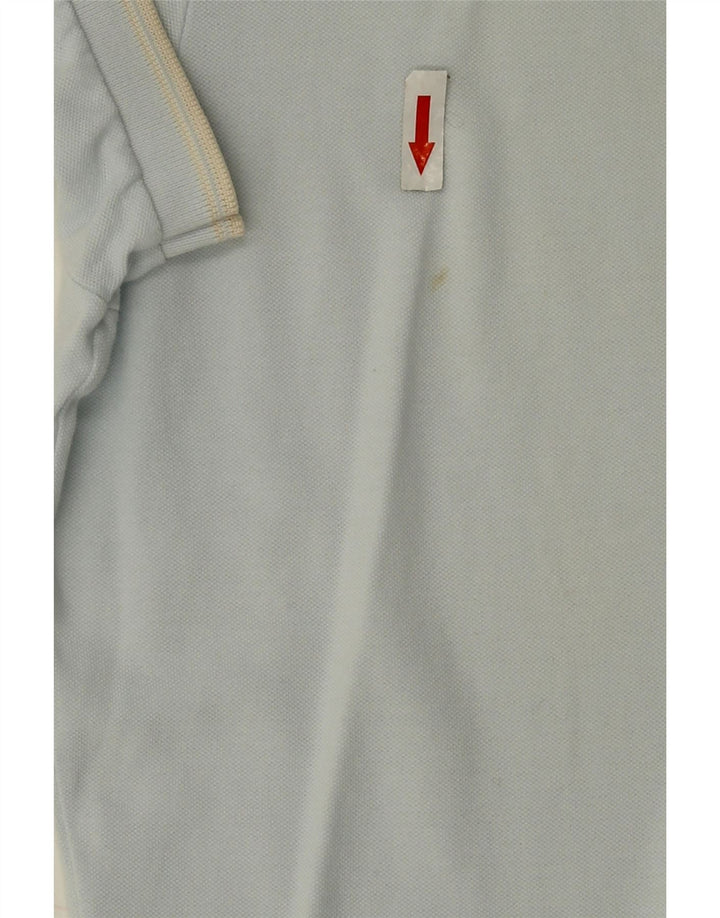 Fred Perry γυναικείο μπλουζάκι πόλο UK 16 μεγάλο μπλε βαμβακερό