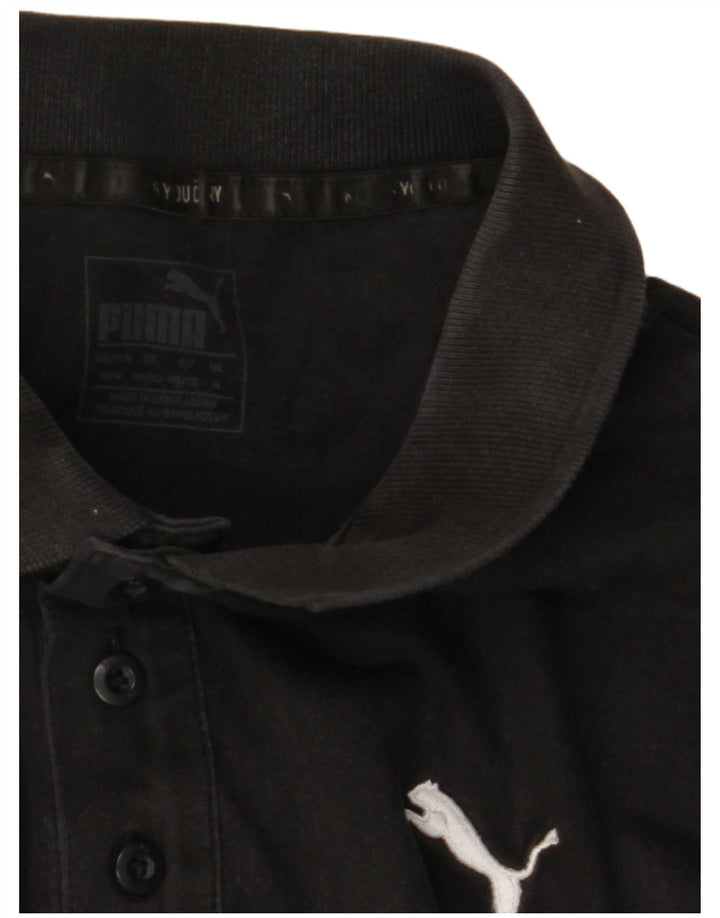 Ανδρικό πουκάμισο Polo Puma σε μεσαίο μαύρο