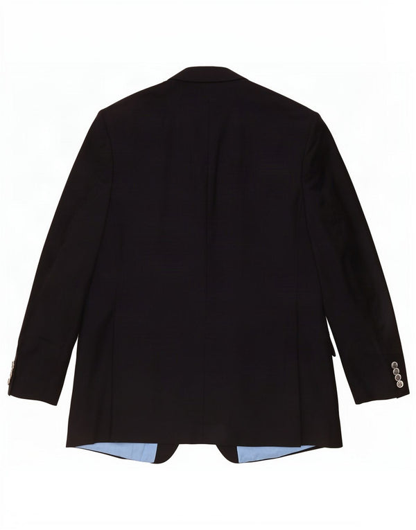 Marks & Spencer Ανδρικό μπλέιζερ με 2 κουμπιά μπουφάν UK 42 Large Navy Blue New Wool