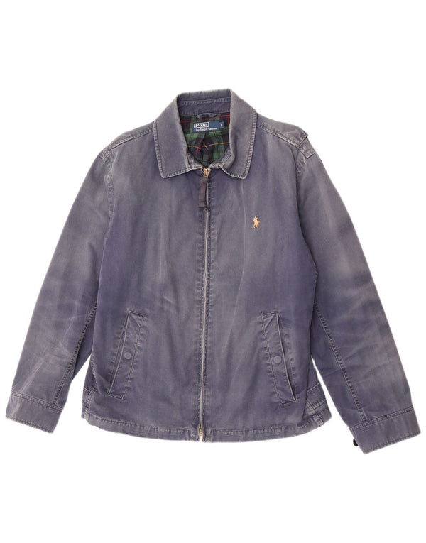 Polo Ralph Lauren Ανδρικό Bomber Jacket UK 40 Large Blue Cotton