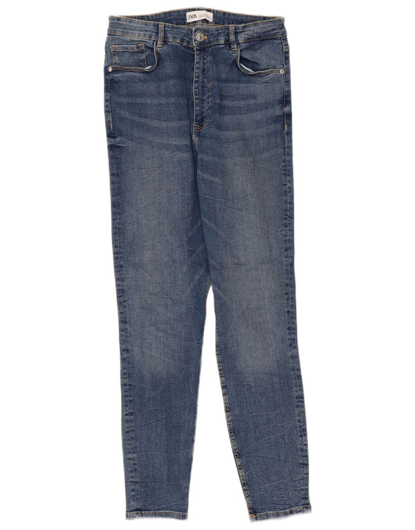 Zara Γυναικείο Skinny Jeans EU 42 Large W32 L27 Blue