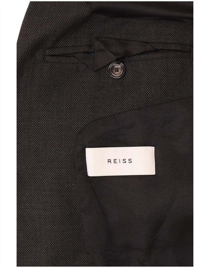 Ανδρικό σακάκι 1 κουμπιού Reiss UK 36 Small Grey