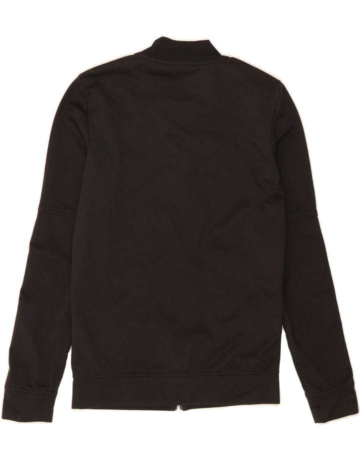 ADIDAS Womens Tracksuit Top Jacket UK 4/6 XS Black Polyester Vintage Adidas and Second-Hand Adidas from Messina Hembry 