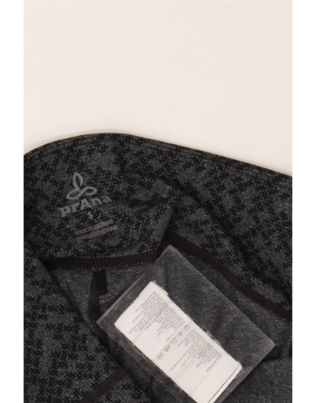 Γυναικείο κολάν PRANA UK 8 Small Grey Geometric Nylon