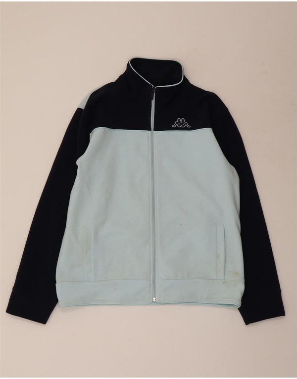 Γυναικεία αθλητική φόρμα KAPPA Top Jacket UK 18 XL Blue Colourblock Polyester
