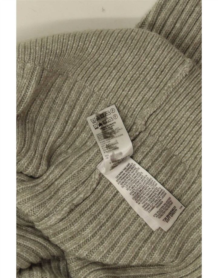 Marks & Spencer Γυναικεία ζακέτα πουλόβερ UK 16 Large Green Polyester