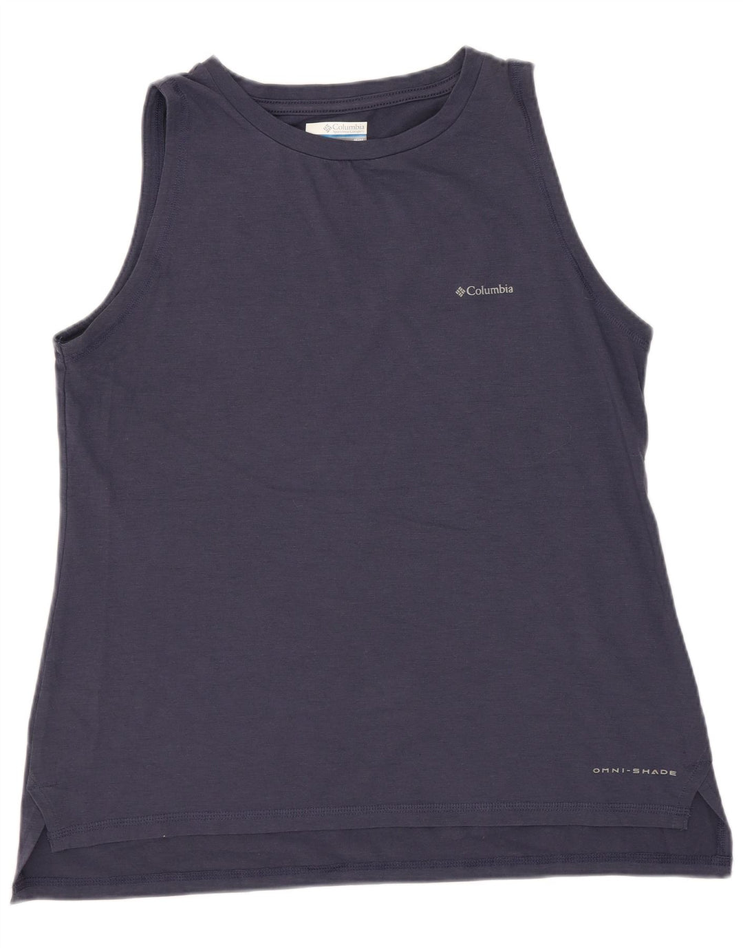 Columbia Γυναικείο γιλέκο Omni-Shade Top UK 12 Medium Navy Blue Polyester