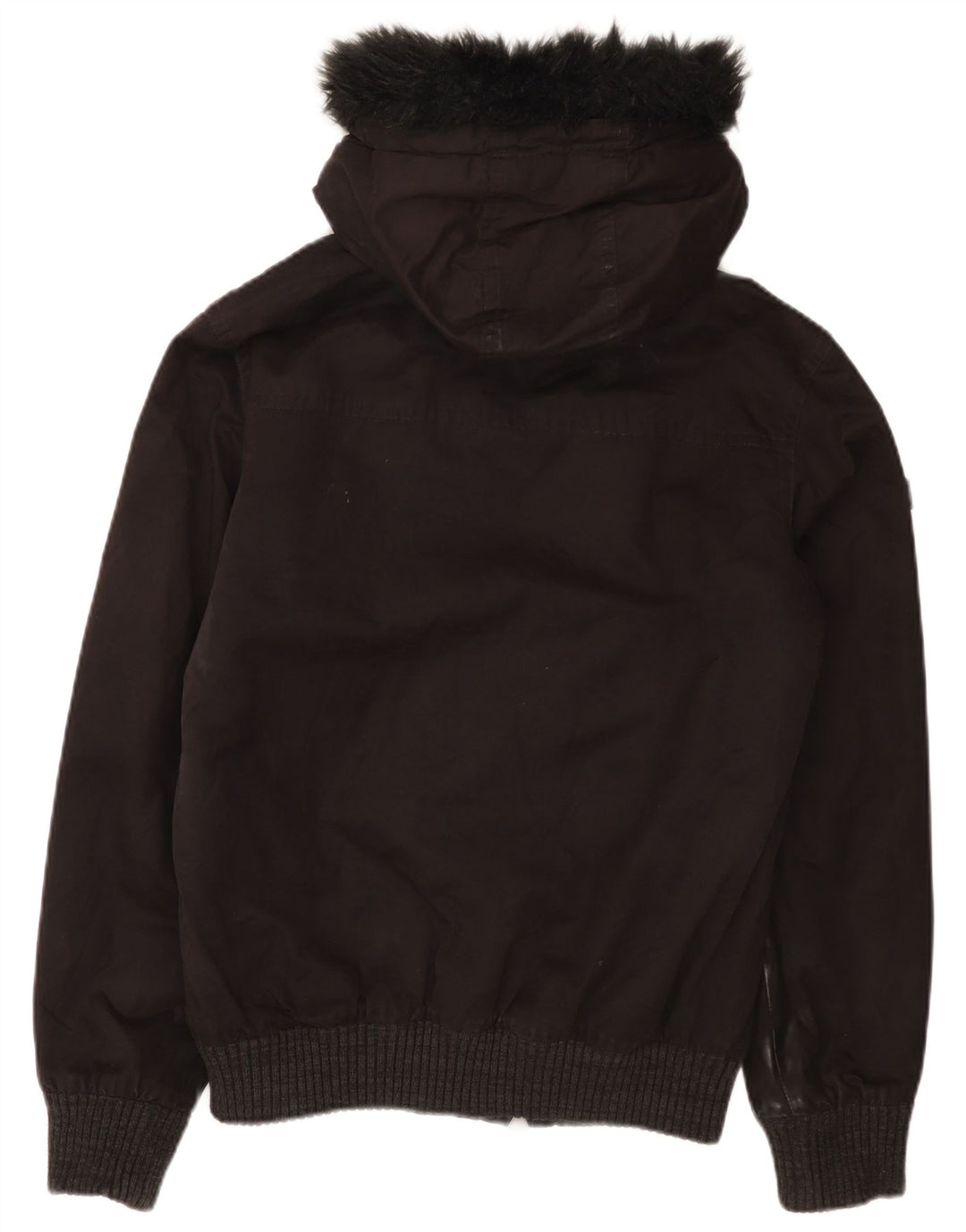 Ανδρικό μπουφάν με κουκούλα Superdry UK 38 Medium Black