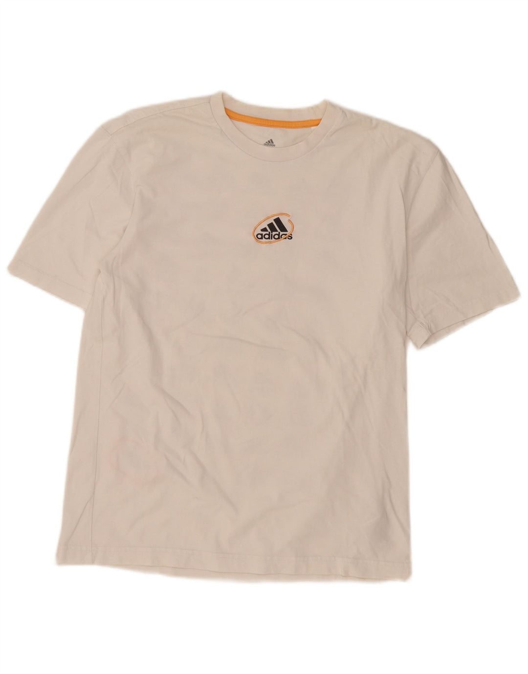 Ανδρικό γραφικό T-Shirt ADIDAS Top Small White Βαμβακερό