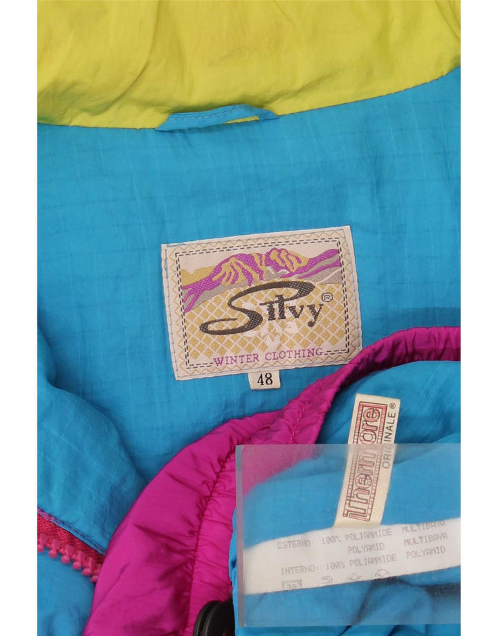 Ανδρικό μπουφάν Silvy Loose Fit Ski IT 48 Medium πολύχρωμο Colourblock