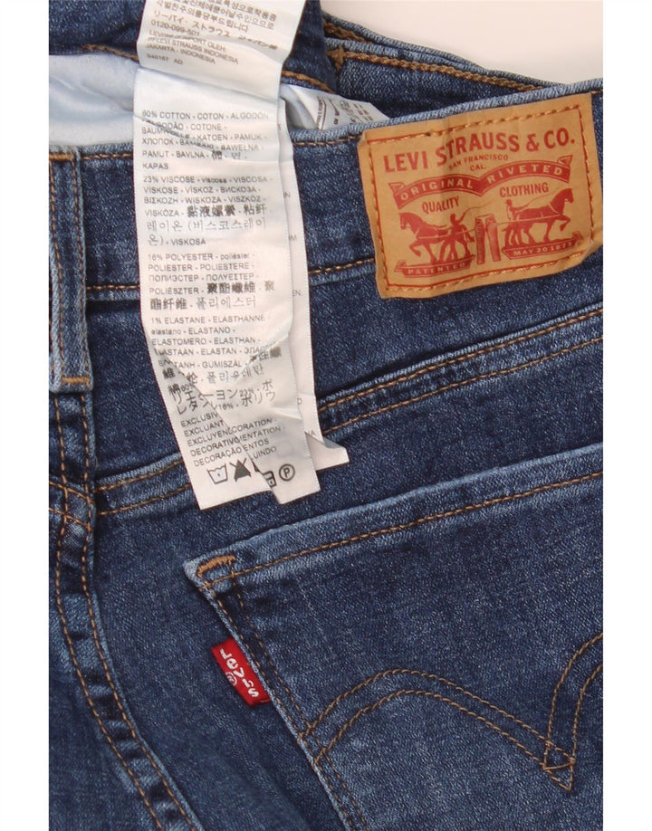 Γυναικείο τζιν κλασικό ίσιο Levi's US 6 Medium W28 L30 Μπλε βαμβακερό