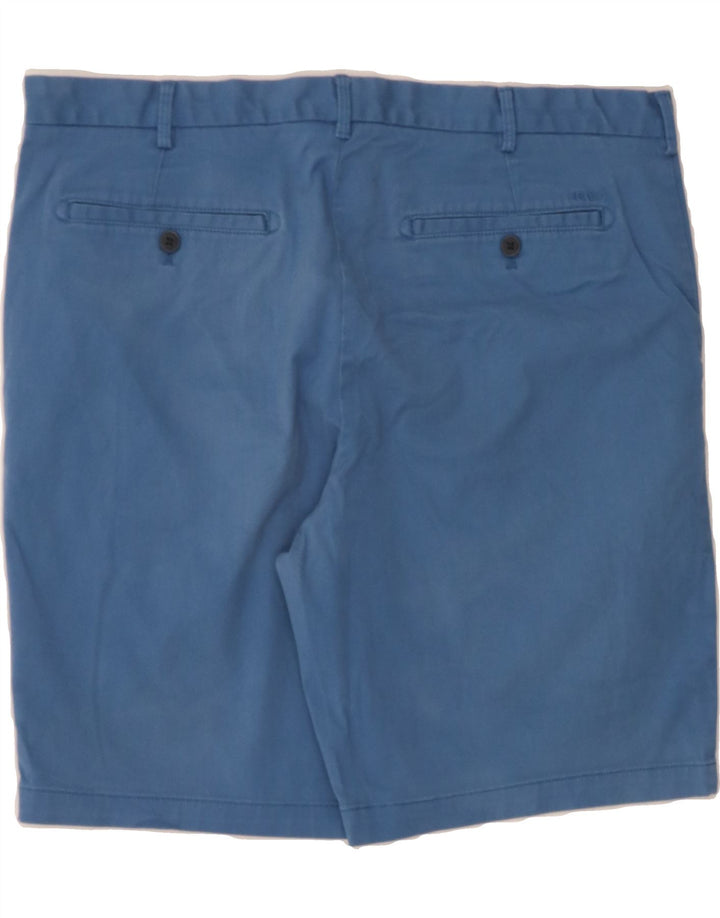 IZOD Mens Chino Shorts W38 XL Blue Cotton Vintage Izod and Second-Hand Izod from Messina Hembry 