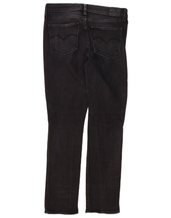Levi's Womens 312 Shaping Slim Jeans W30 L28 Μαύρο βαμβακερό