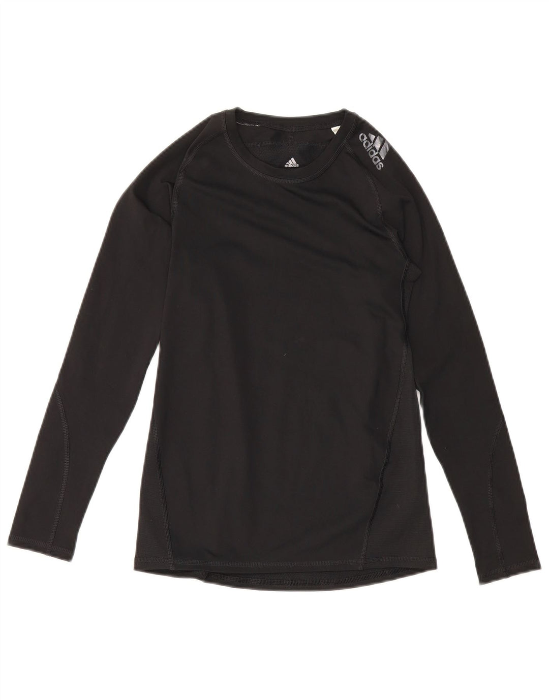 Adidas Boys Climacool Top μακριά μανίκια 13-14 ετών μαύρο πολυεστέρα