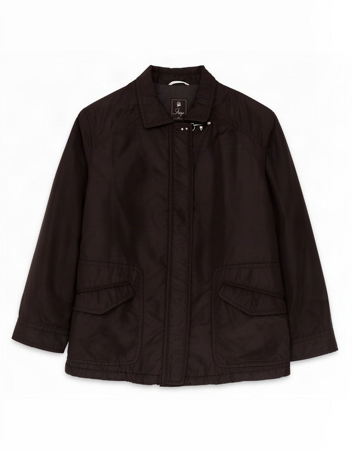 Fay Γυναικείο Μπουφάν Windbreaker UK 18 XL Μαύρο