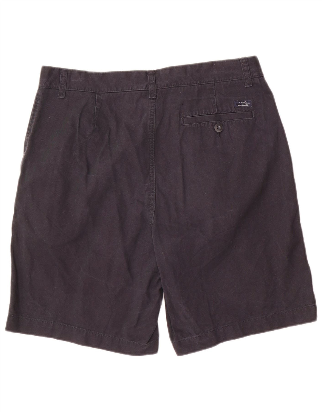 Ανδρικό σορτς Chino Marks & Spencer W34 Large Navy Blue από βαμβάκι