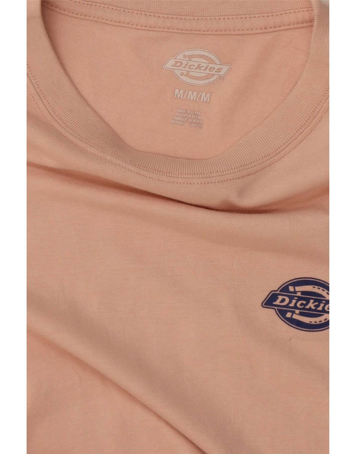 Dickies Γυναικείο Γραφικό Τοπ μακρυμάνικο UK 12 Medium Pink