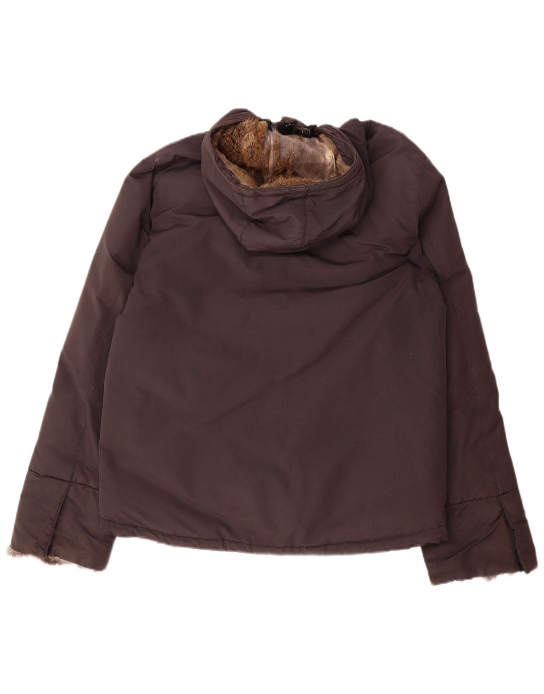 Woolrich Γυναικείο μπουφάν με κουκούλα UK 16 Large Brown