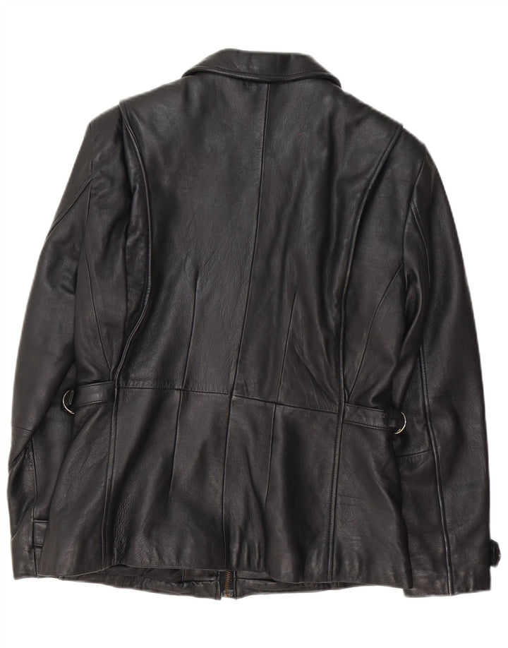 Wilsons Γυναικείο Δερμάτινο Μπουφάν UK 10 Small Black Classic