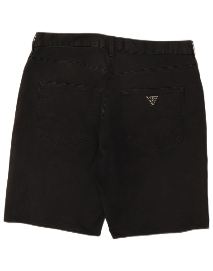 Ανδρικό τζιν σορτς Guess W34 μεγάλο μαύρο