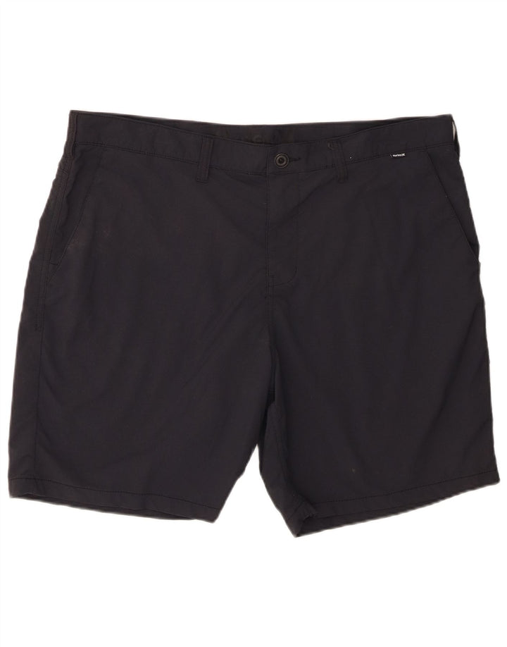 Ανδρικό σορτς Chino Hurley W38 XL σε γκρι νάιλον