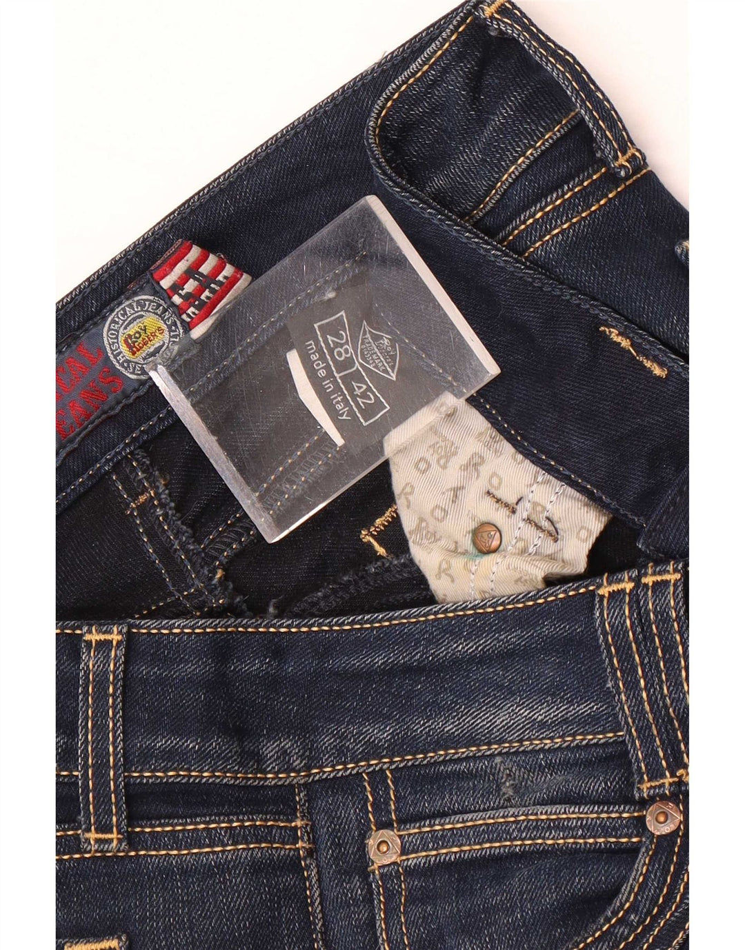 Roy Rogers Γυναικείο Slim Jeans IT 42 Medium W28 L28 Blue